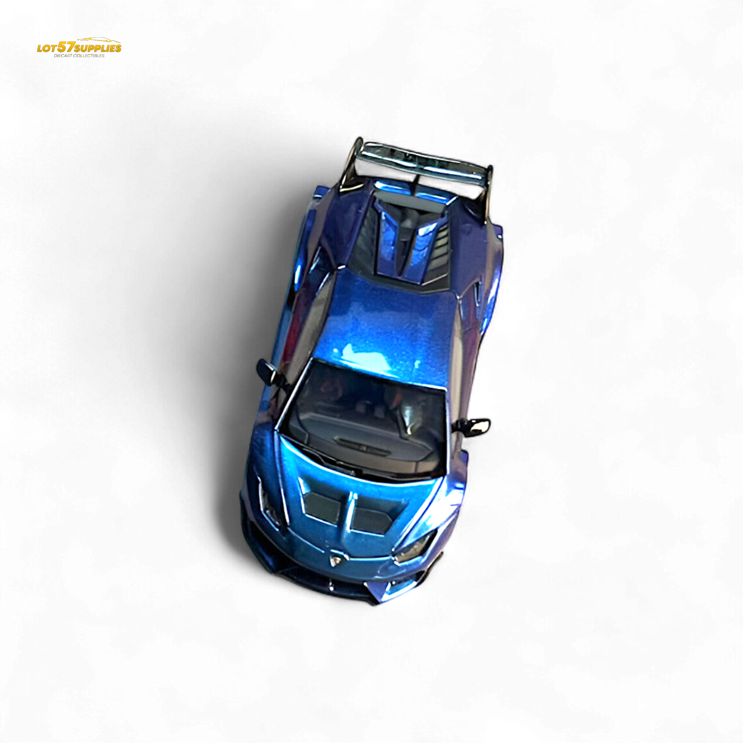 Flame Lamborghini Huracan GT LP610 Magic Purple 1:64