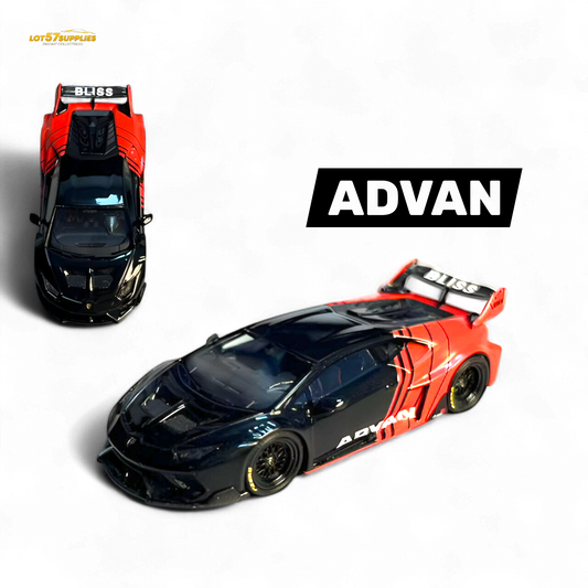 Flame Lamborghini Huracan GT LP610 - ADVAN 1:64