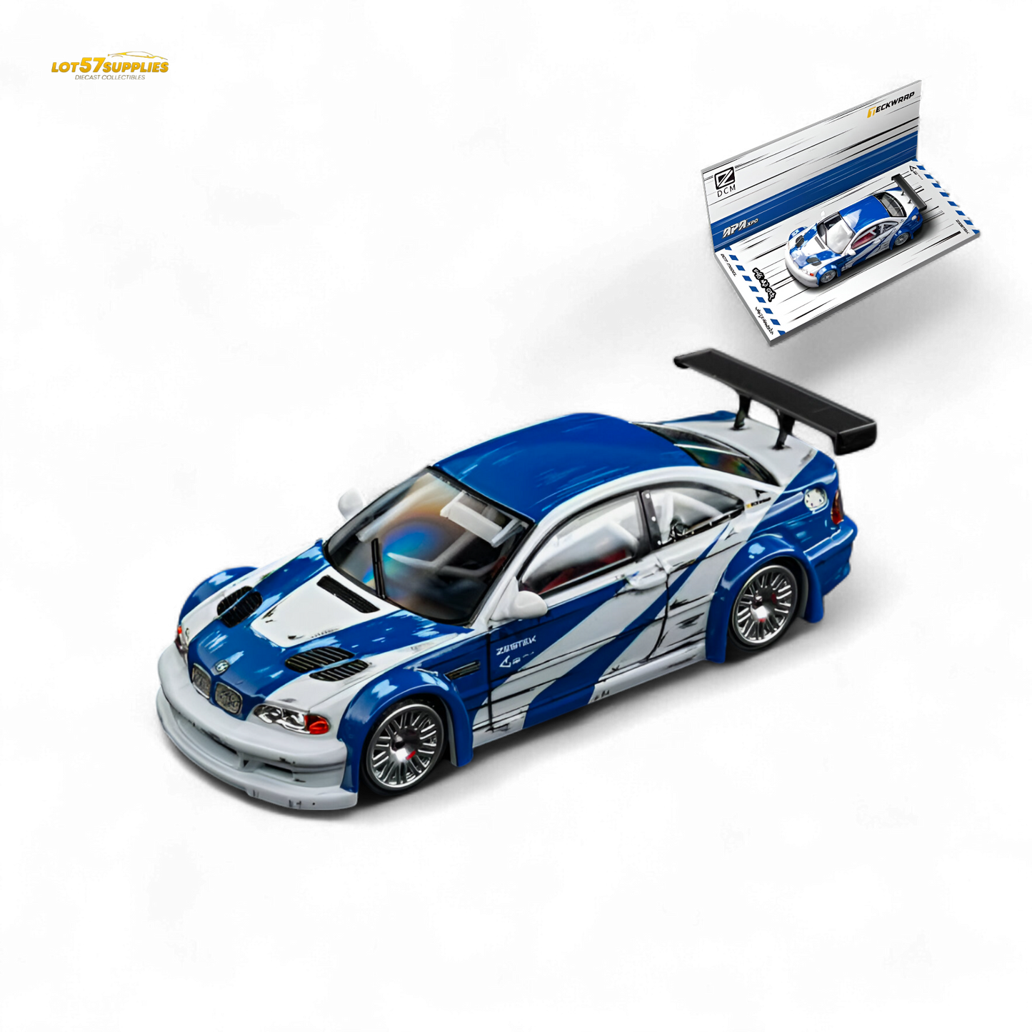 DCM Foshan BMW M3 GTR - Need for Speed Comics Livery 1:64