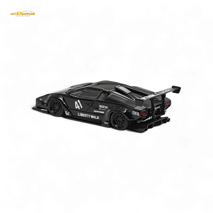 (Pre-Order) Vision64 LB Lamborghini Countach Luxury Version - Black 1:64