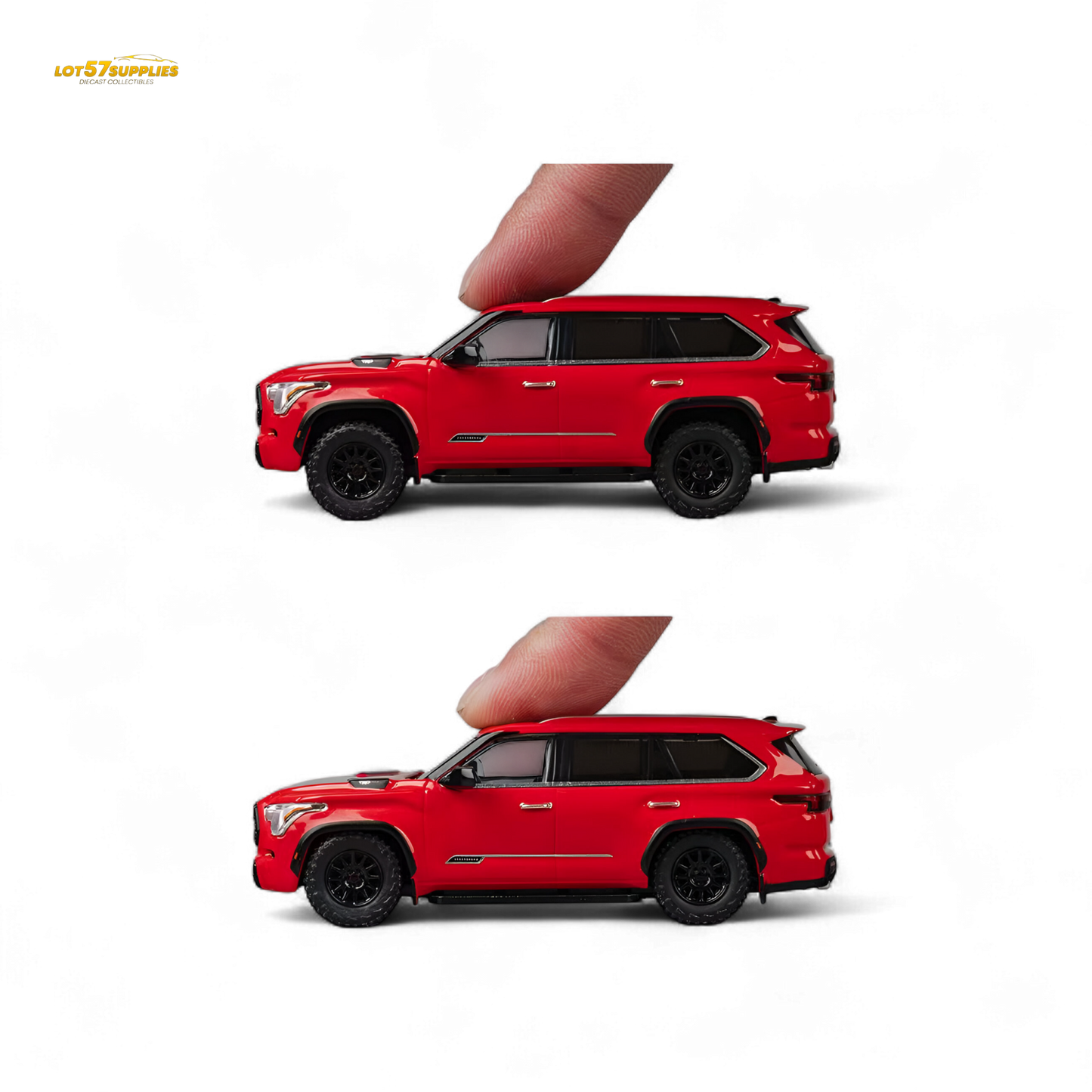 (Pre-Order) CM Model Toyota Sequoia - Red 1:64