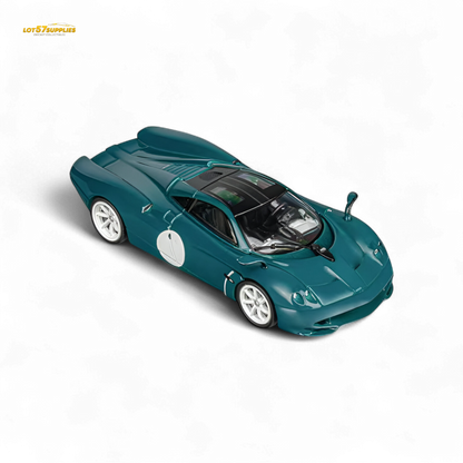 (Pre-Order) CM Model Pagani Codalunga - Green 1:64