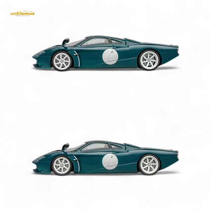 (Pre-Order) CM Model Pagani Codalunga - Green 1:64