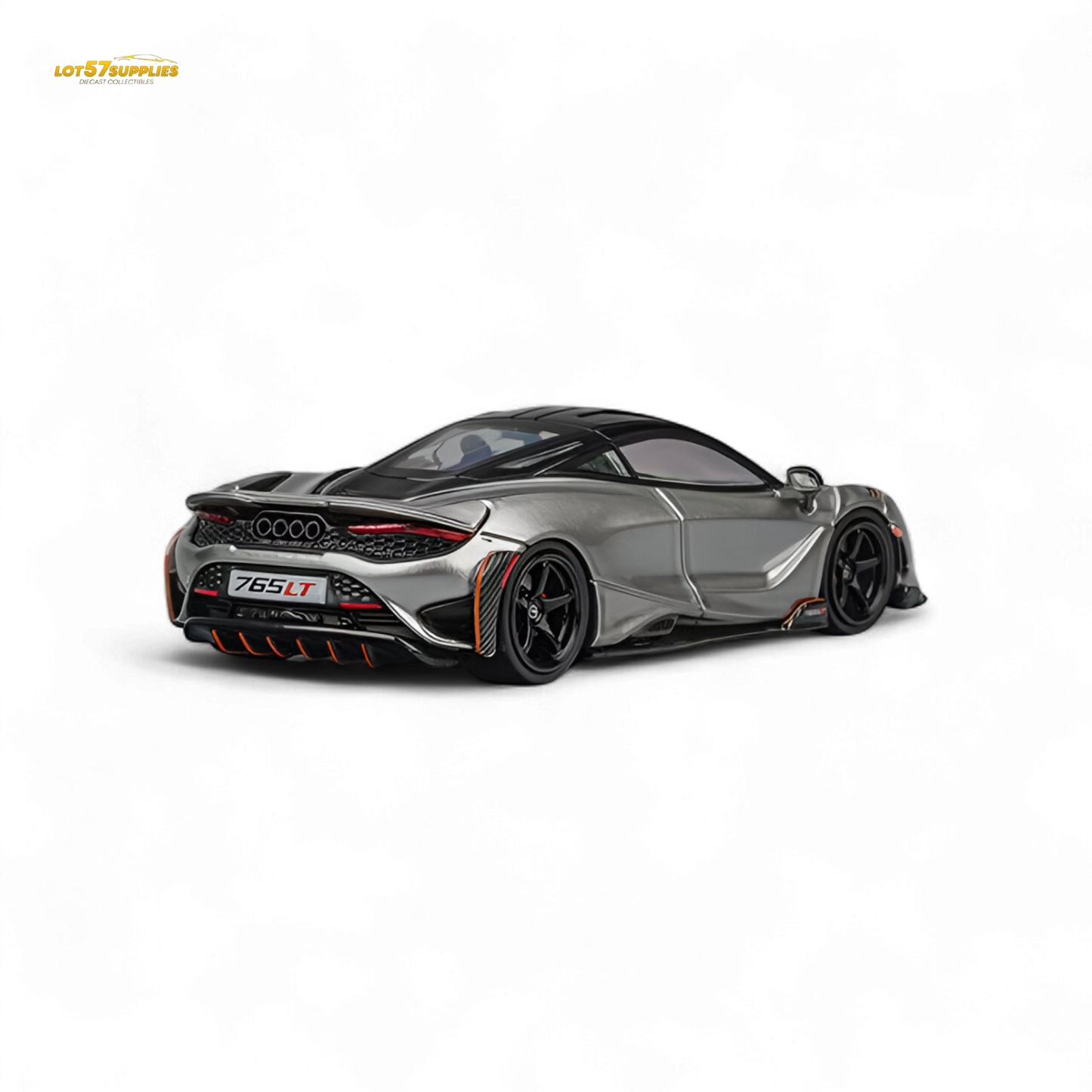(Pre-Order) CM Model McLaren 765LT - Silver Gray 1:64