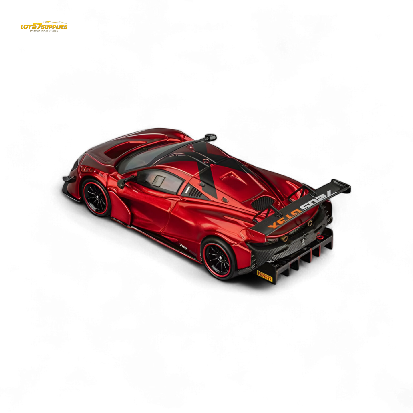 (Pre-Order) CM Model McLaren 720S GT3X - Metallic Red 1:64