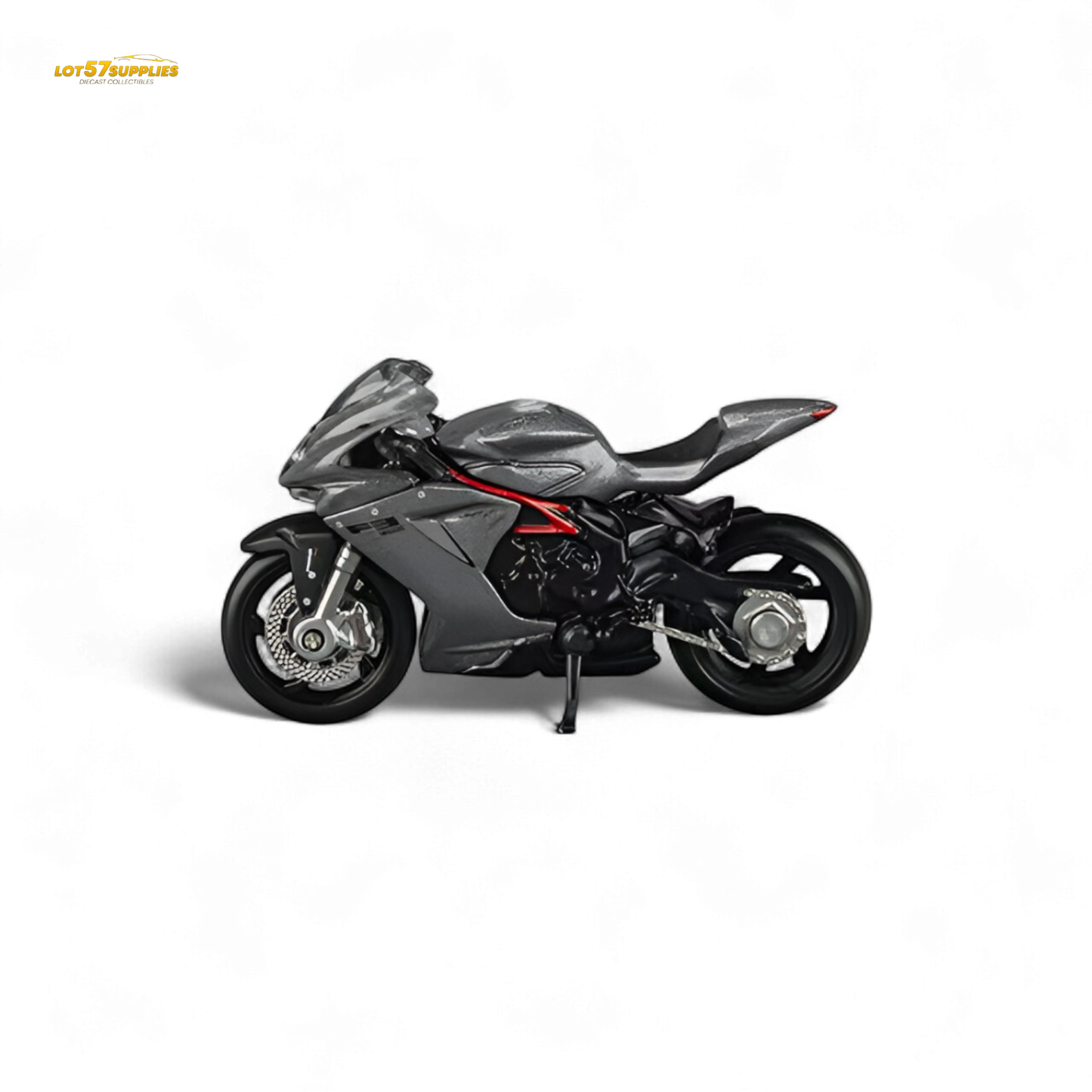 CM Model MV Agusta F3 Rosso - Metallic Gray 1:64