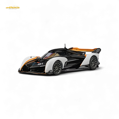 (Pre-Order) CM Model McLaren Solus GT - Black White 1:64