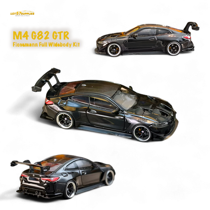 SW BMW M4 G82 Widebody Kit Bright Black 1:64