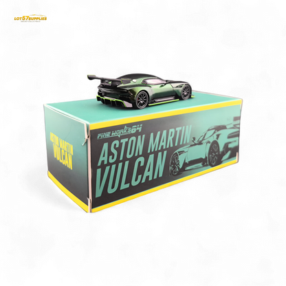 Fine Works64 Aston Martin Vulcan - Chameleon Green (2025 Foshan Convention and Exhibition) 1:64