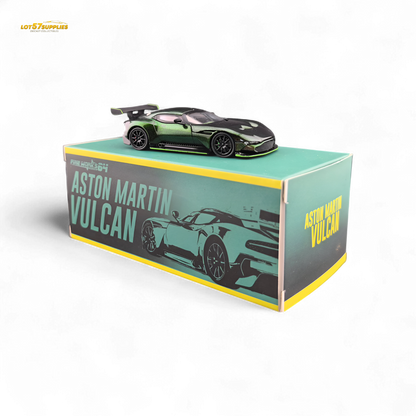 Fine Works64 Aston Martin Vulcan - Chameleon Green (2025 Foshan Convention and Exhibition) 1:64