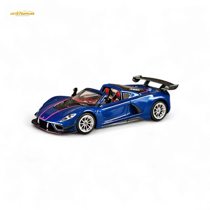 Rhino Model RM Hennessey Venom F5 - Blue 1:64