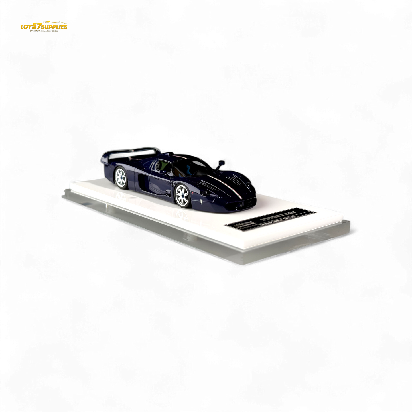 YM Model Maseti MC12 Stradale Corsa Blue Carbon - Resin 1:64