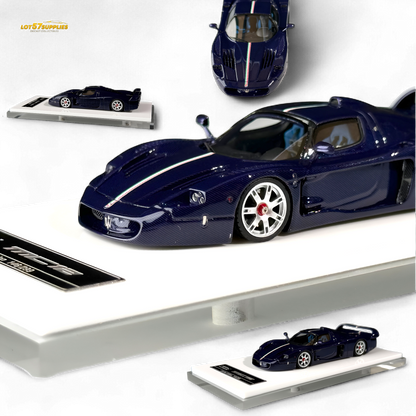 YM Model Maseti MC12 Stradale Corsa Blue Carbon - Resin 1:64