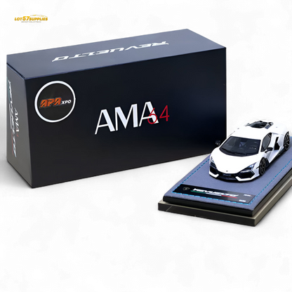 Ama64 Revuelto LB744 - White 2025 Foshan Exhibition 1:64