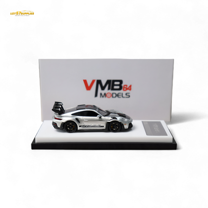 (Pre-Order) VMB Porsche 992 GT3 RS - GT Silver 1:64