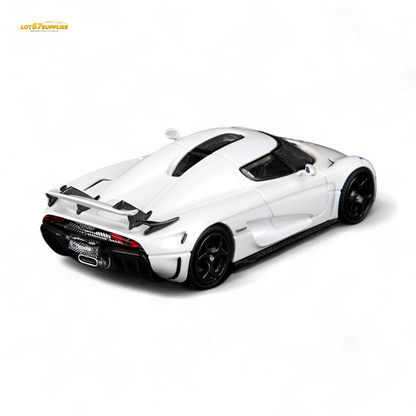 (Pre-Order) SC Art Regera - Pearl White 1:64