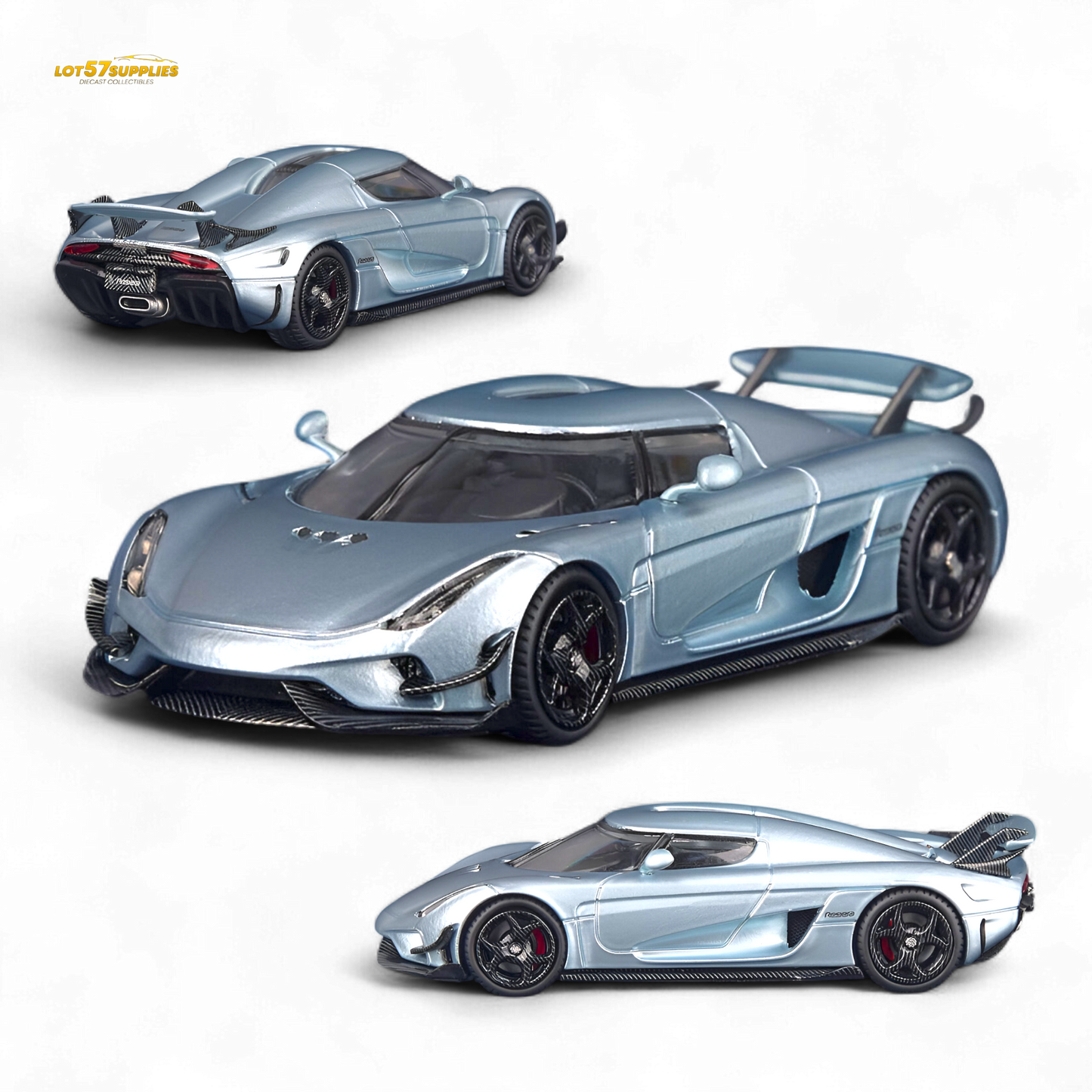 (Pre-Order) SC ART Regera - Glacier Blue 1:64