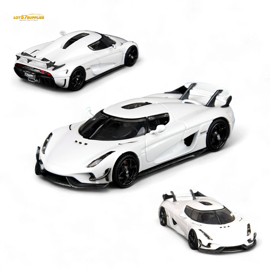 (Pre-Order) SC Art Regera - Pearl White 1:64