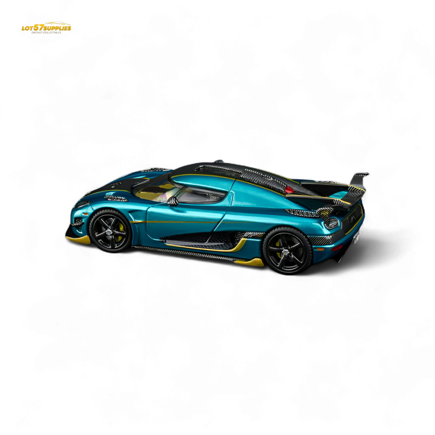 (Pre-Order) TPC Agera RS - Peacock Blue 1:64
