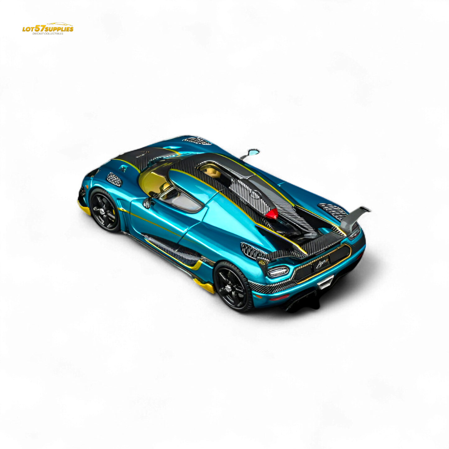 (Pre-Order) TPC Agera RS - Peacock Blue 1:64