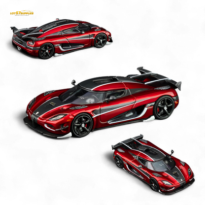 TPC Agera RS Metallic Red 1:64
