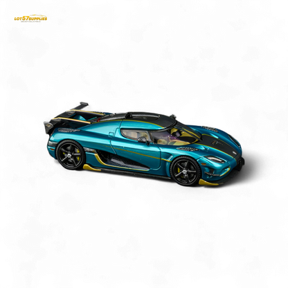 (Pre-Order) TPC Agera RS - Peacock Blue 1:64