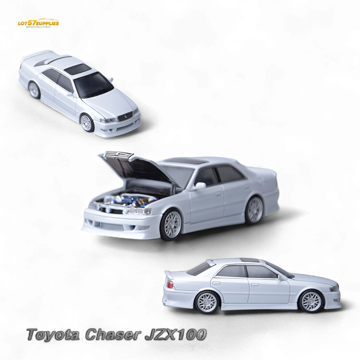 (Pre-Order) Model One Toyota 6th Generation MK6 (JZX100) - Pearl White 1:64