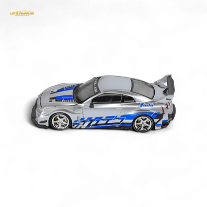 DEMON KING Auto GTR35 RR Blueberry Livery 1:64