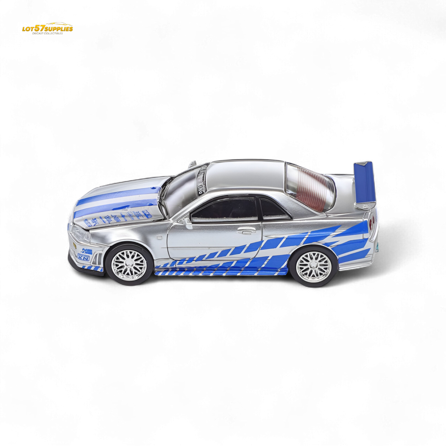 DEMON KING Auto Skyline GT-R R34 Z-Tune 1:64