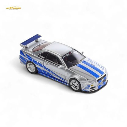 DEMON KING Auto Skyline GT-R R34 Z-Tune 1:64