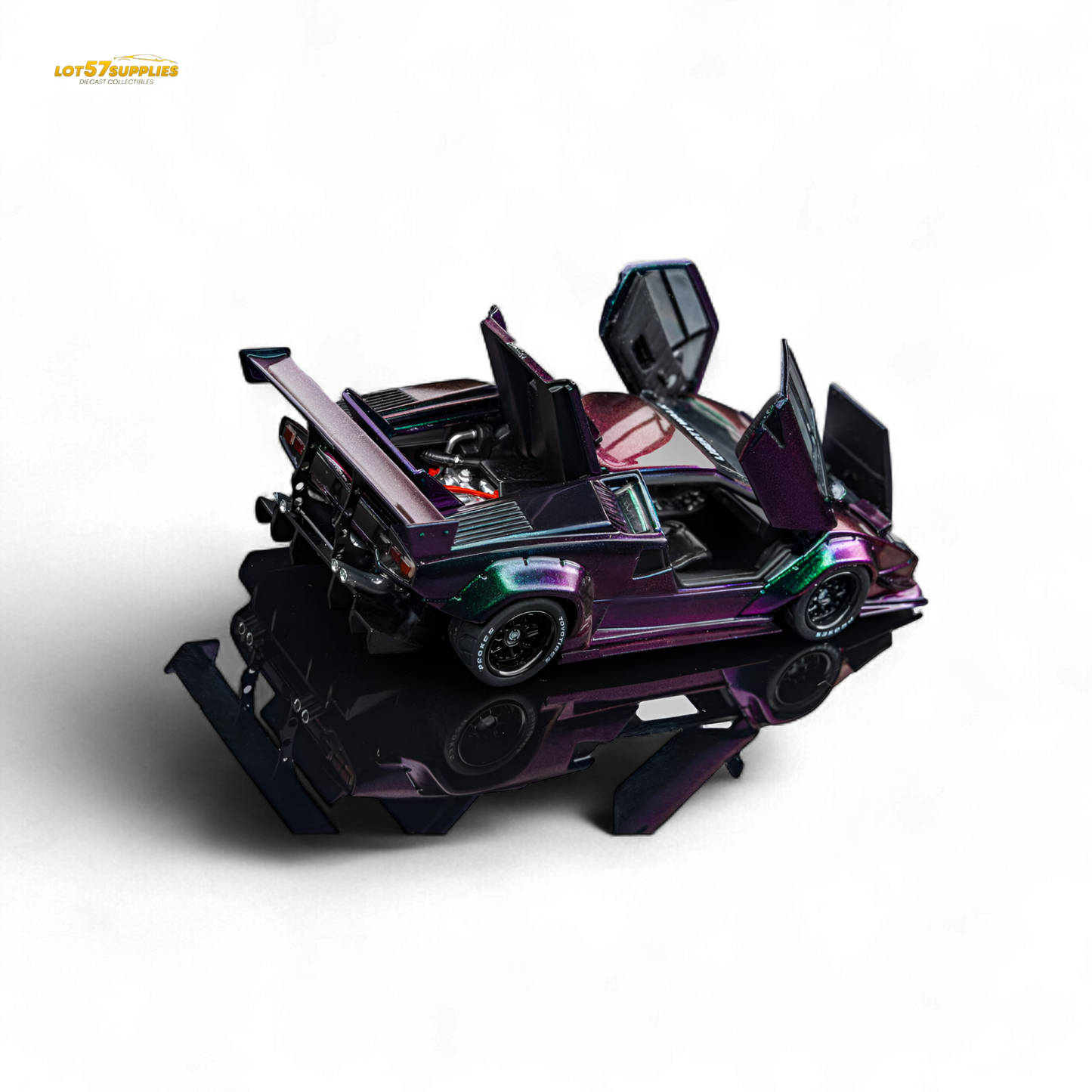 (Pre-Order) Topart Lamborghini Countach Liberty Walk - Chameleon 1:64