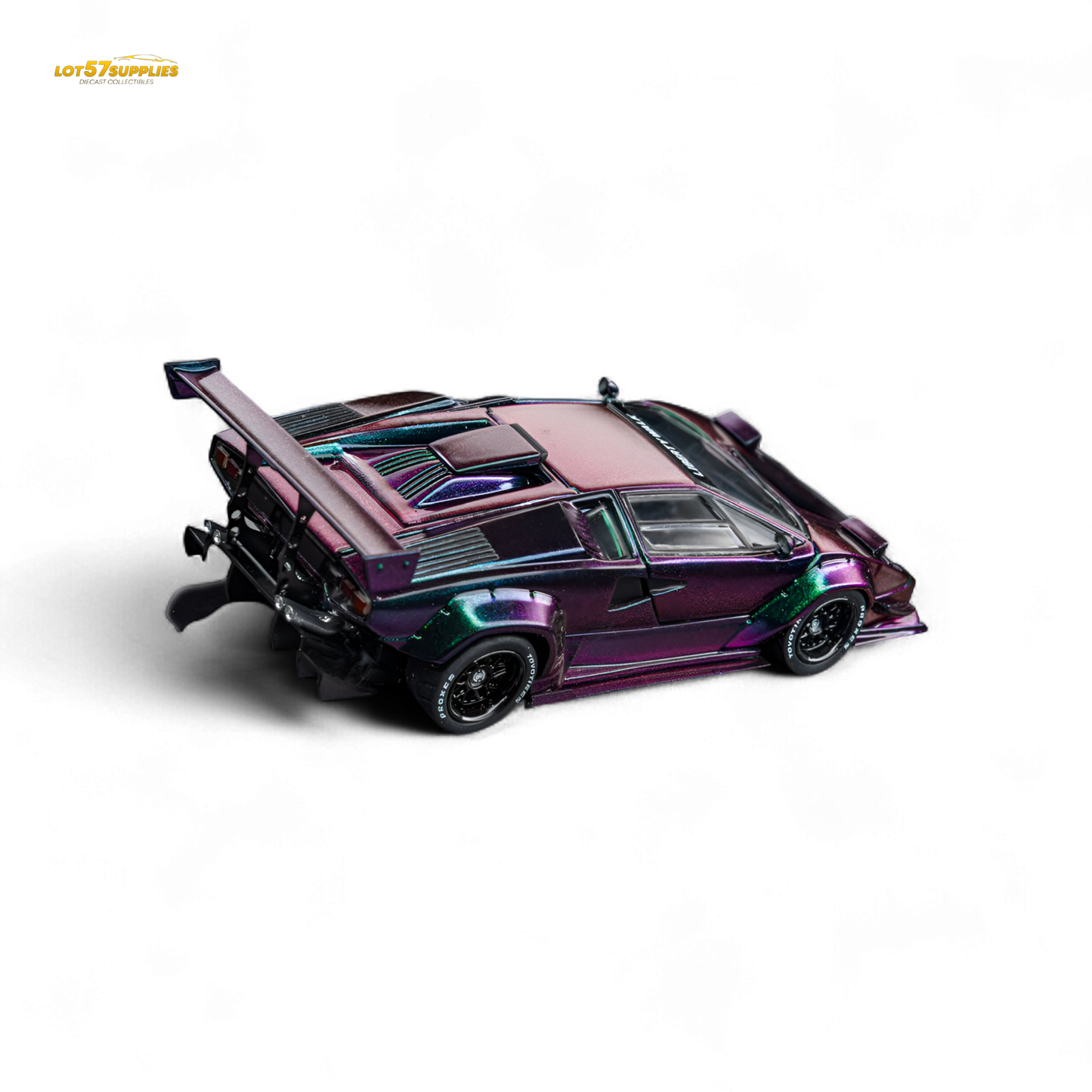 (Pre-Order) Topart Lamborghini Countach Liberty Walk - Chameleon 1:64