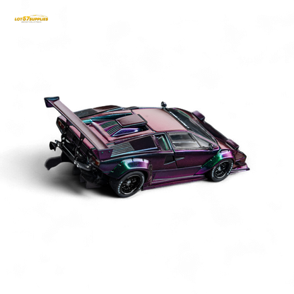 TOPART Lamborghini Countach Liberty Walk Chameleon 1:64