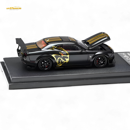 (Pre-Order) Stance Hunters Challenger SRT Hellcat - Midnight Eclipse 1:64