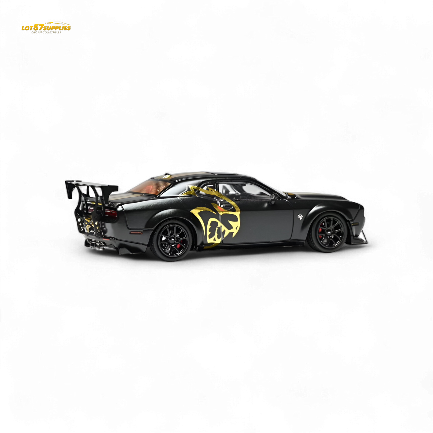 (Pre-Order) Stance Hunters Challenger SRT Hellcat - Midnight Eclipse 1:64