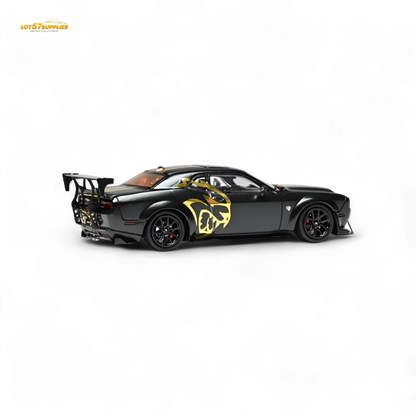 (Pre-Order) Stance Hunters Challenger SRT Hellcat - Midnight Eclipse 1:64