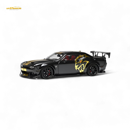(Pre-Order) Stance Hunters Challenger SRT Hellcat - Midnight Eclipse 1:64