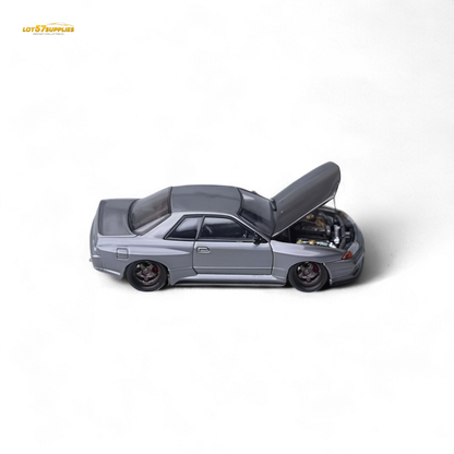 Focal Horizon Skyline GT-R R32 Grey Garage Active 1:64