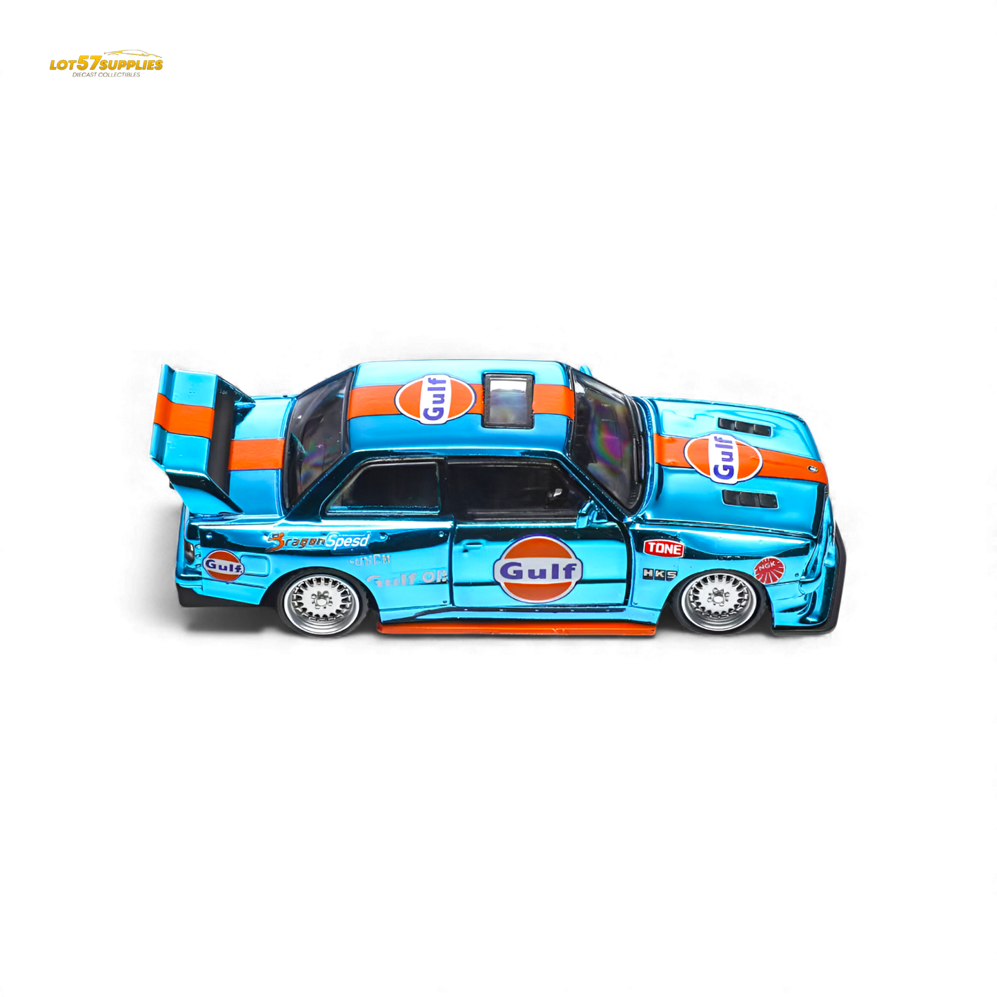 (Pre-Order) Demon King Auto BMW E30 - Gulf 1:64