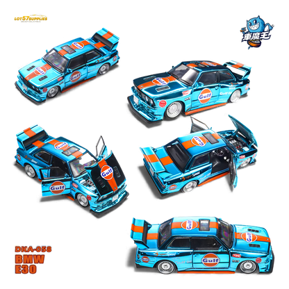 DEMON KING Auto BMW E30 Gulf 1:64