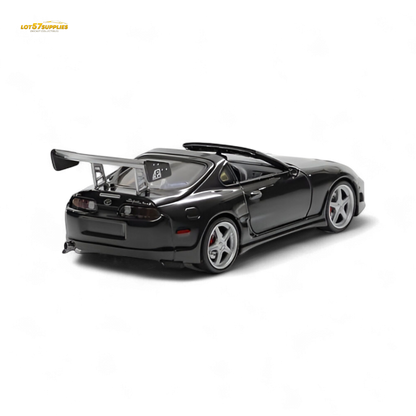 Fast Speed Supra Targa Black 1:64