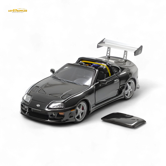(Pre-Order) Fast Speed Supra Targa - Black 1:64