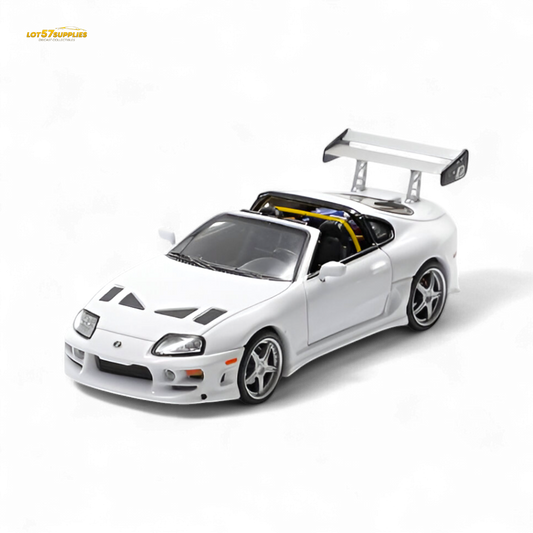 (Pre-Order) Fast Speed Supra Targa - White 1:64
