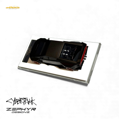 404ERROR Tesla Cybertruck Custom Widebody - Matte Gray 1:64