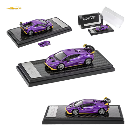 (Pre-Order) LCD Lamborghini Huracan STO - Purple 1:64