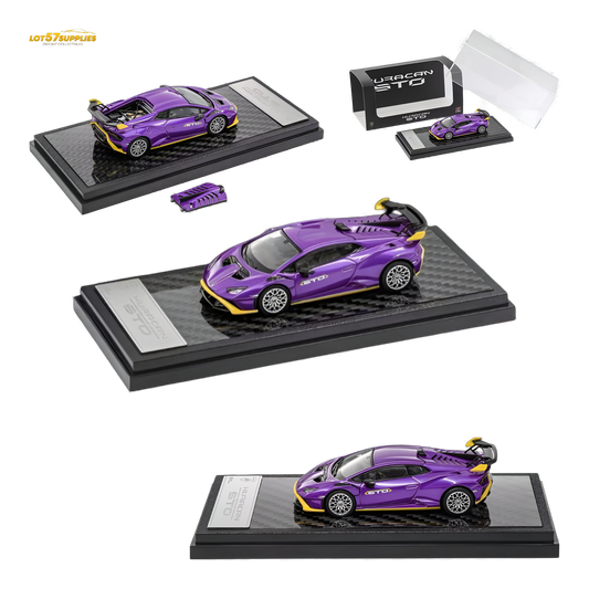 (Pre-Order) LCD Lamborghini Huracan STO - Purple 1:64
