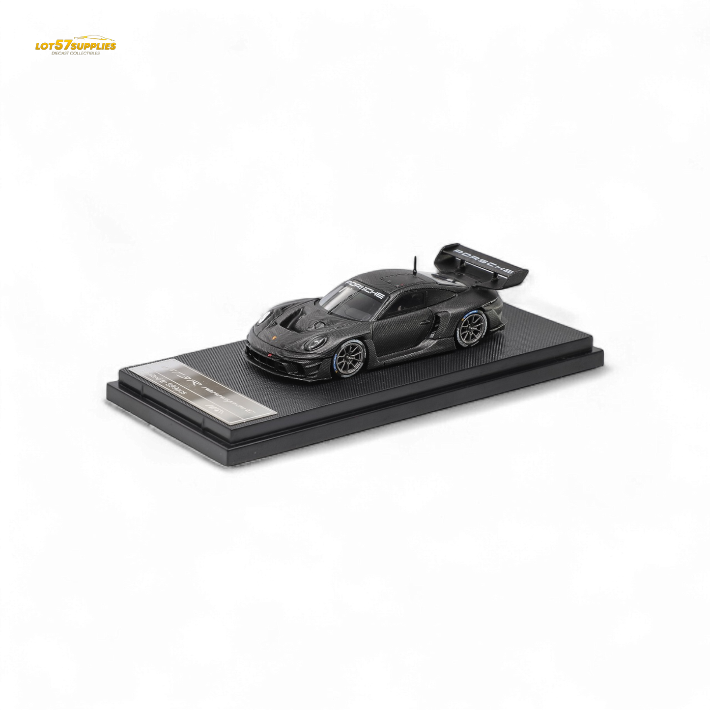 HKM 911 (992) GT3 R Rennsport - Full Carbon Black 1:64
