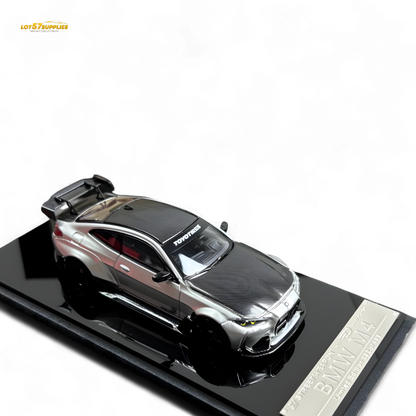 SW BMW G82 M4 Wide-Body Modified - Alexander Silver Carbon Cap 1:64