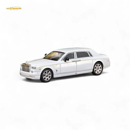 (Pre-Order) Street Weapon SW Rolls-Royce Phantom VII - White 1:64