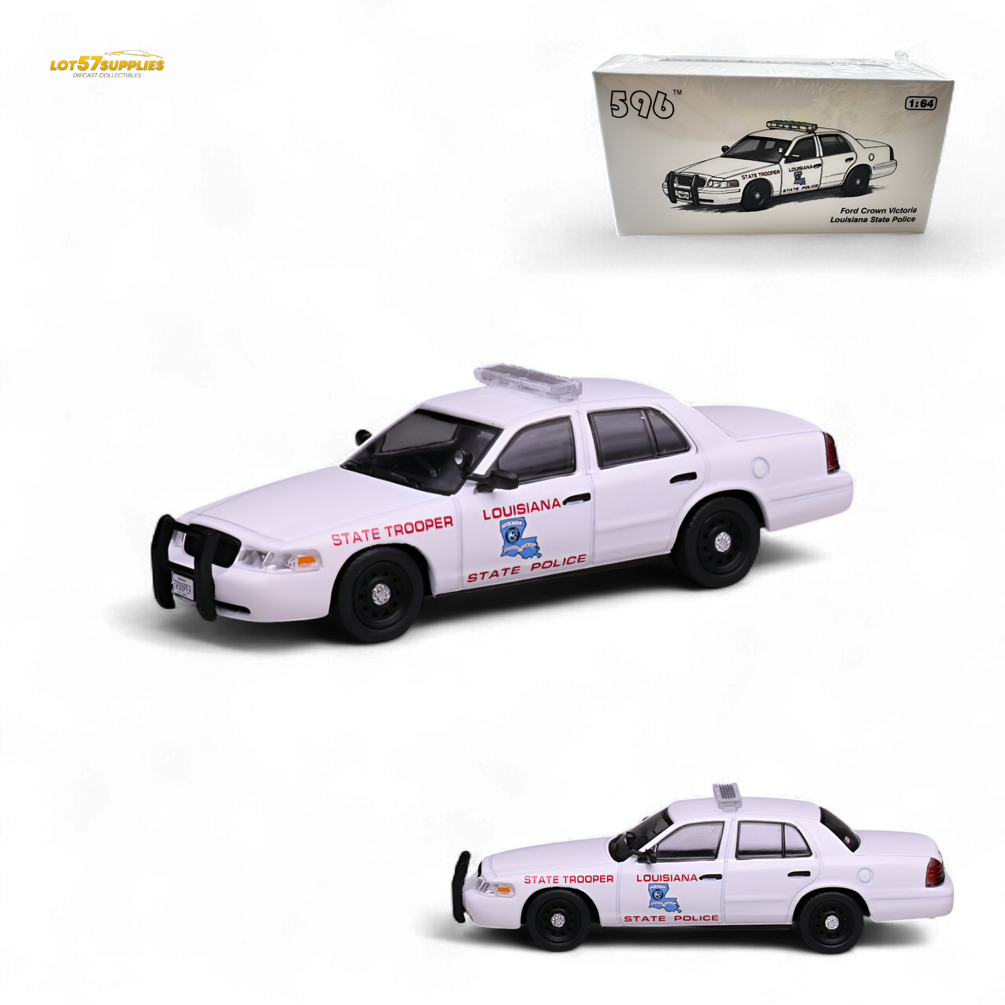 596 Crown Victoria - Louisiana State Police 1:64